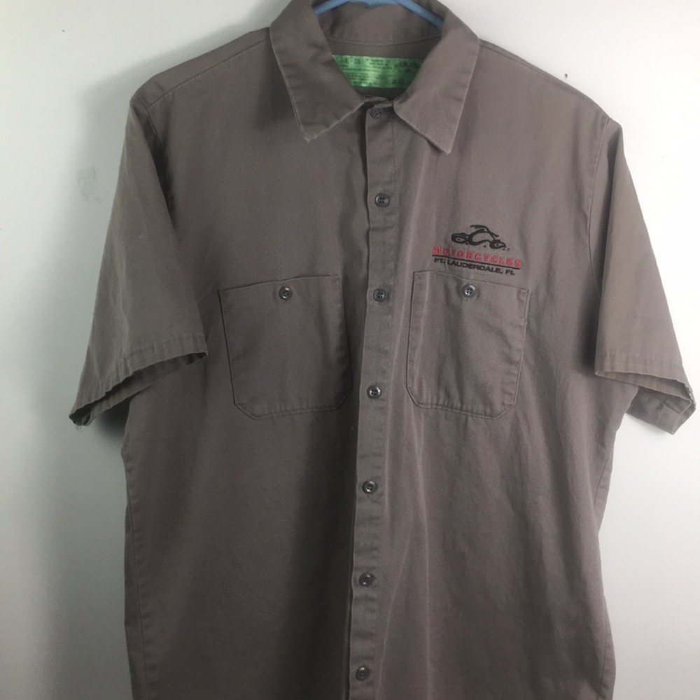 Red Kap OCC Ft. Lauderdale Workshirt Size L